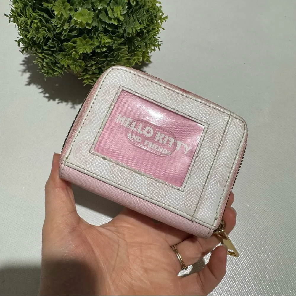 Hello Kitty and‎ Friends Milk Carton Pink Small Zip Around Wallet